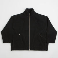 YMC Aaron Zip Fleece Jacket - Black thumbnail