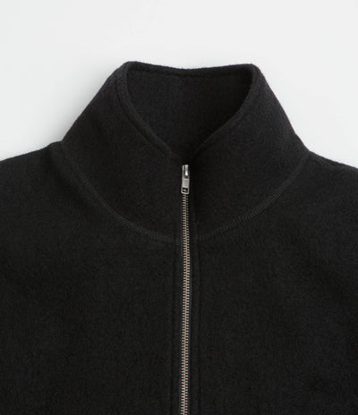 YMC Aaron Zip Fleece Jacket - Black