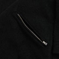 YMC Aaron Zip Fleece Jacket - Black thumbnail