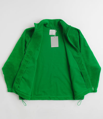 YMC Aaron Zip Fleece Jacket - Green