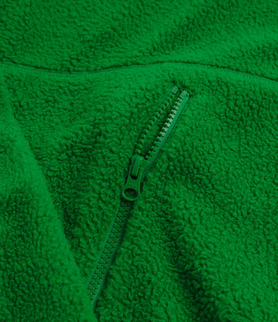 YMC Aaron Zip Fleece Jacket - Green