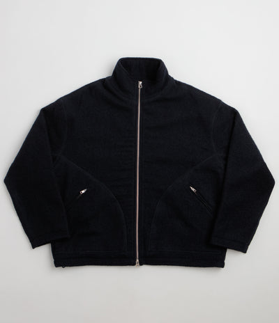 YMC Aaron Zip Fleece Jacket - Navy