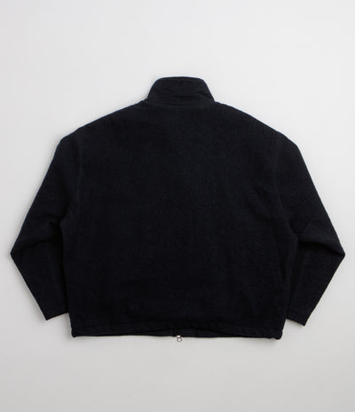 YMC Aaron Zip Fleece Jacket - Navy