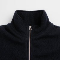 YMC Aaron Zip Fleece Jacket - Navy thumbnail