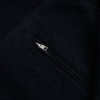 YMC Aaron Zip Fleece Jacket - Navy thumbnail
