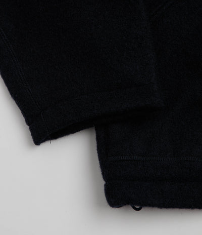 YMC Aaron Zip Fleece Jacket - Navy