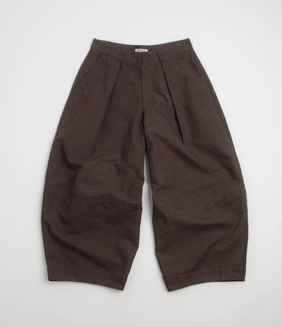 YMC Deadbeat Trousers in Brown