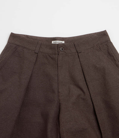 YMC Deadbeat Trousers in Brown