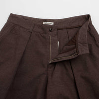 YMC Deadbeat Trousers in Brown thumbnail