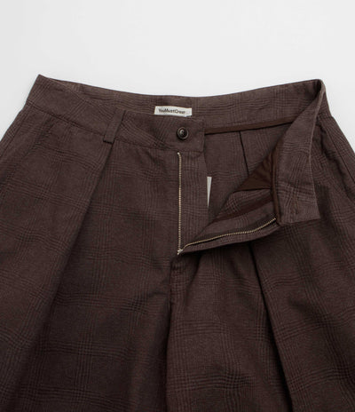 YMC Deadbeat Trousers in Brown