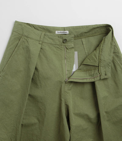 YMC Deadbeat Trousers in Green