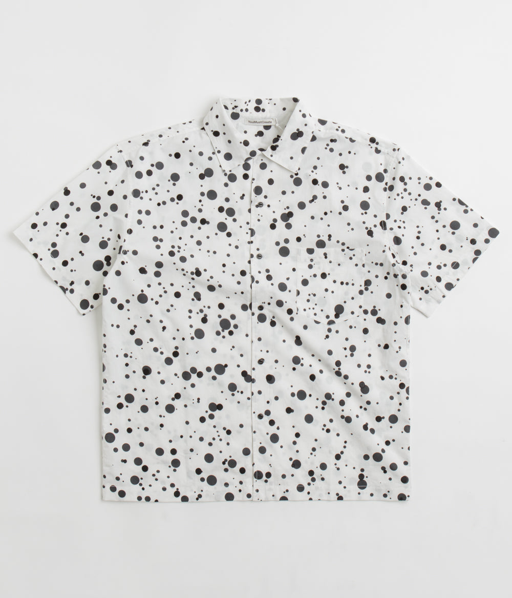YMC Sidri Shirt in White and Black