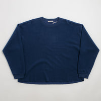 YMC Studio Crewneck Sweatshirt in Blue thumbnail
