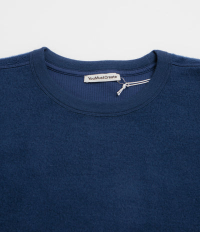 YMC Studio Crewneck Sweatshirt in Blue