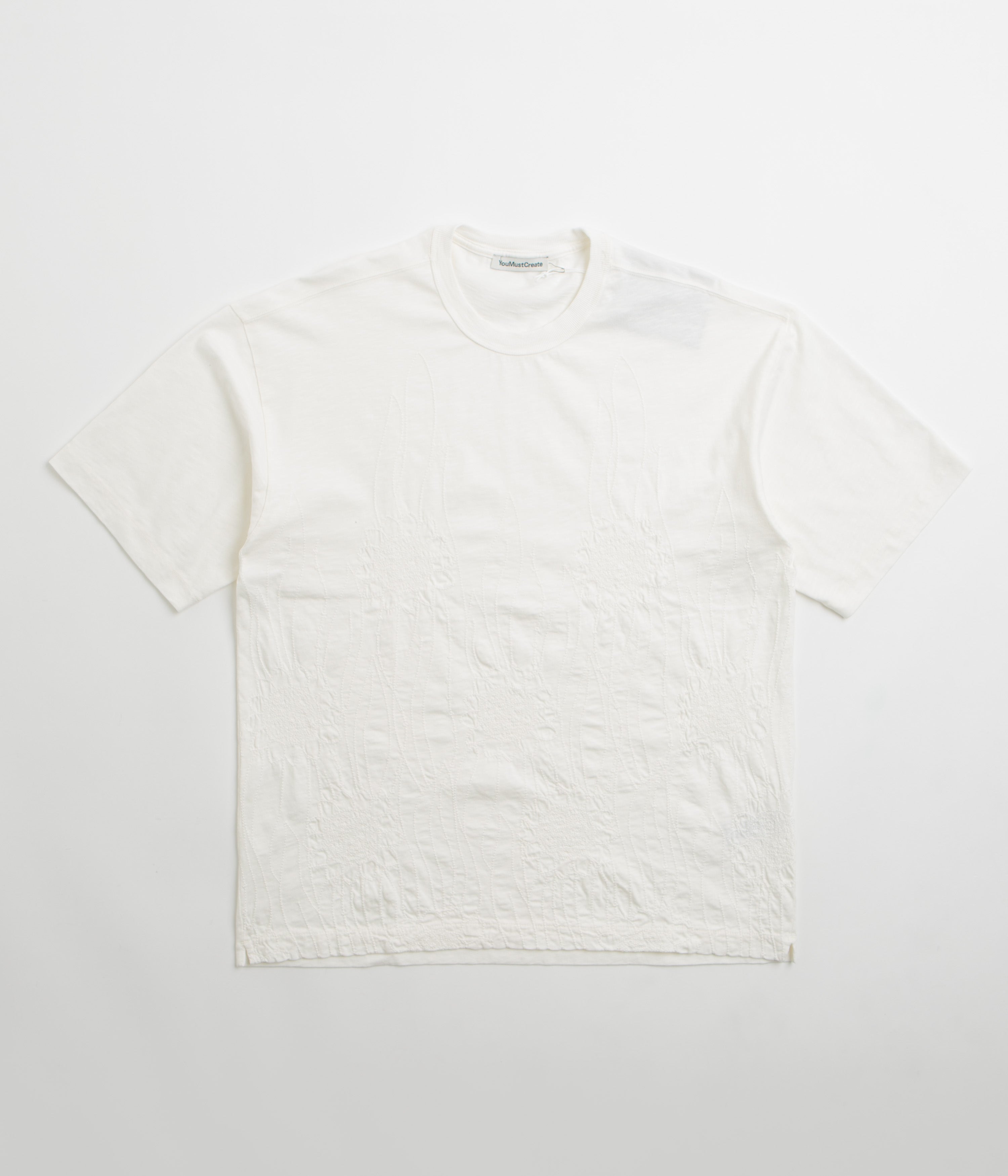 YMC Sunflower Triple T-Shirt in White