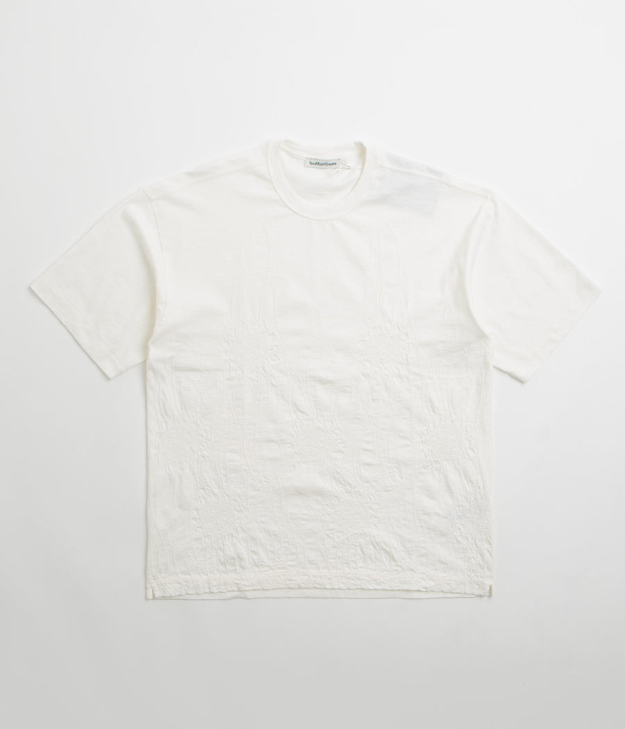 YMC Sunflower Triple T-Shirt in White