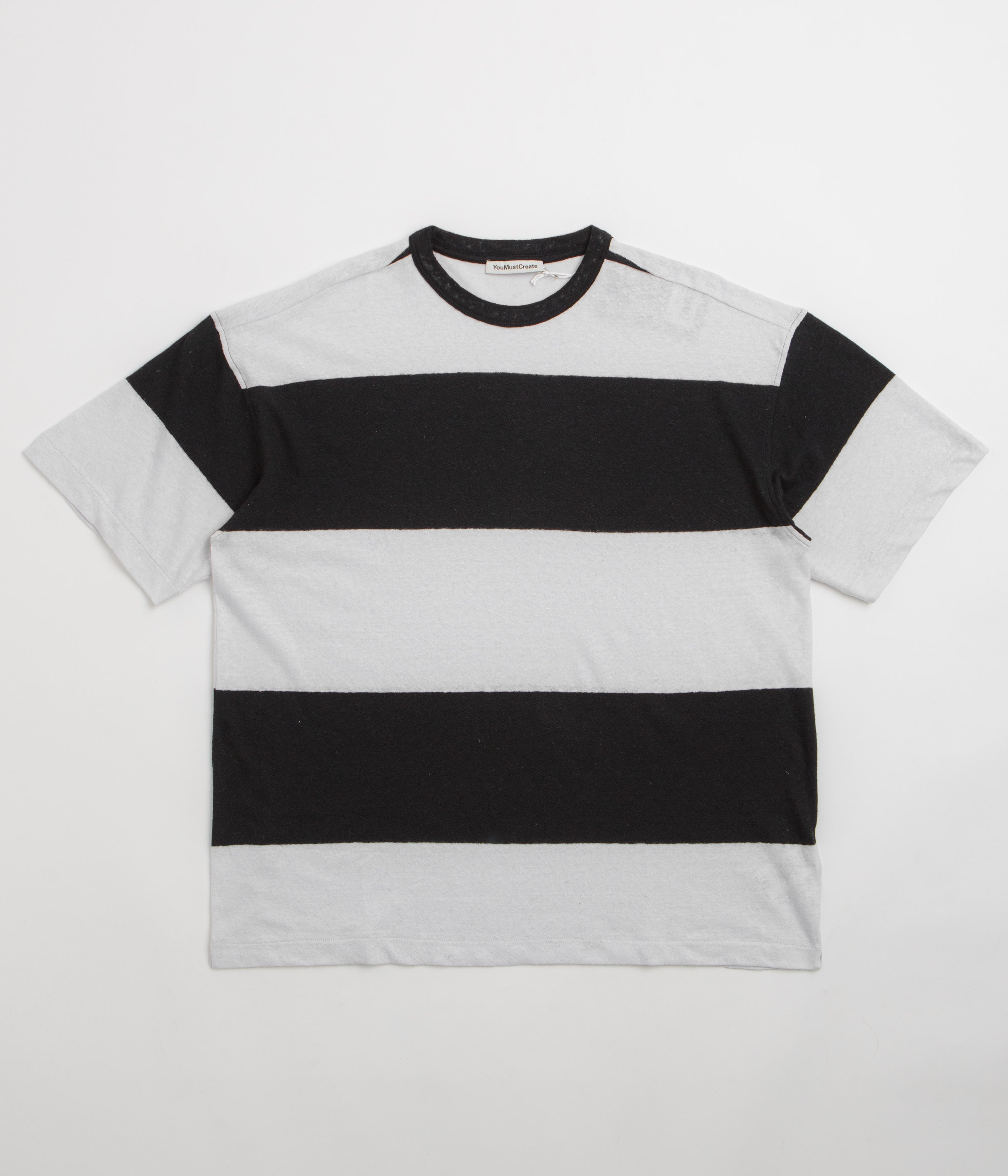 YMC Triple T-Shirt - Black / Light Grey
