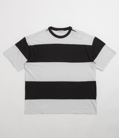 YMC Triple T-Shirt in Black and Light Grey