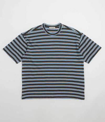 YMC Triple T-Shirt in Dark Green and Multi