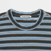 YMC Triple T-Shirt in Dark Green and Multi thumbnail