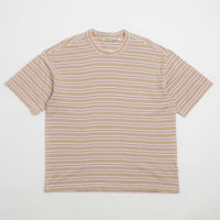 YMC Triple T-Shirt in Taupe and Multi thumbnail