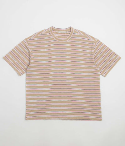 YMC Triple T-Shirt in Taupe and Multi