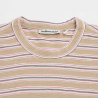YMC Triple T-Shirt in Taupe and Multi thumbnail