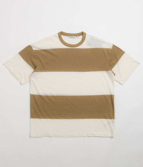YMC Triple T-Shirt - Taupe / Off White