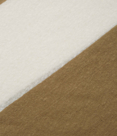 YMC Triple T-Shirt in Taupe and Off White