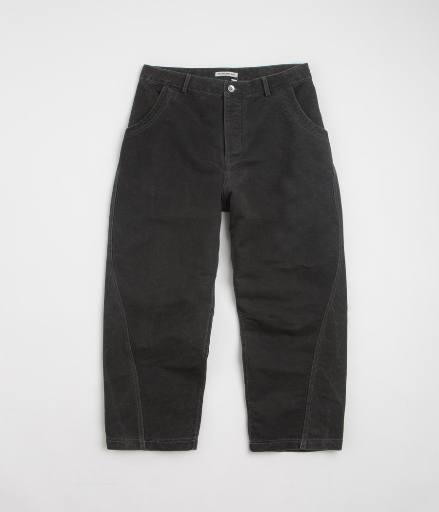 YMC Twisted Seam Jeans in Charcoal