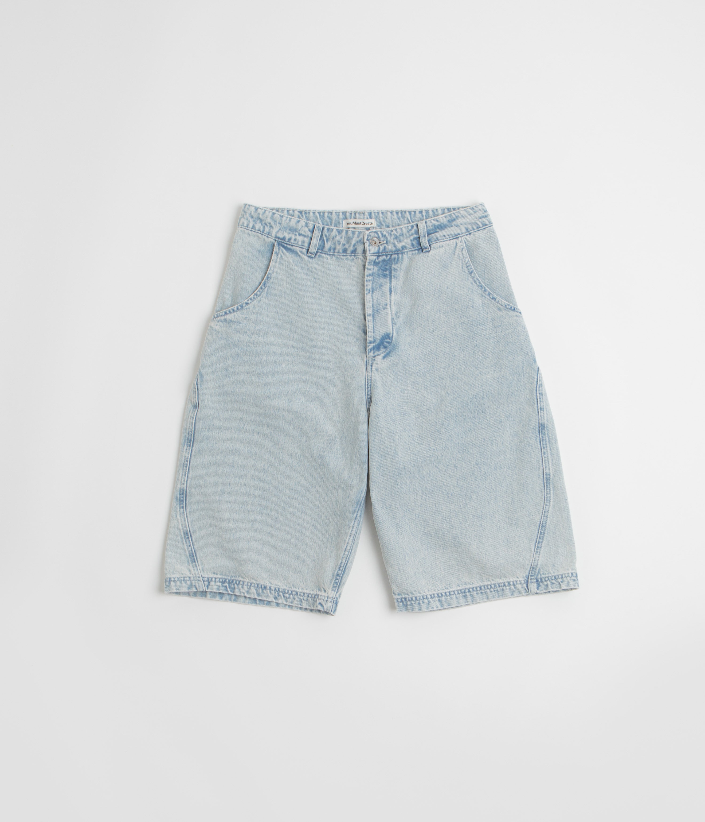 YMC Twisted Shorts in Indigo