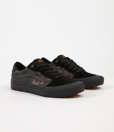 Vans Style 112 Pro Shoes - (Camo) Black