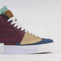 Nike SB Blazer Mid Edge Shoes - Team Red / Navy - Light Dew - Summit White thumbnail