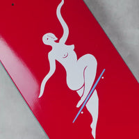 Polar Team No Comply Deck - Red - 8.25" thumbnail