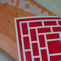 The National Skateboard Co Whirl Logo High Concave Deck - 8.5" thumbnail