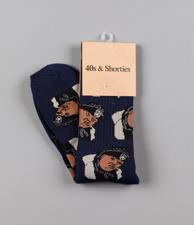 40s & Shorties Legend Socks - Blue