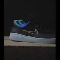 Nike SB Nyjah Free 2 Shoes - Dark Obsidian / White - Hyper Jade thumbnail