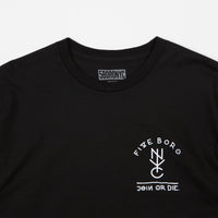 5Boro Join Or Die II T-Shirt - Black thumbnail
