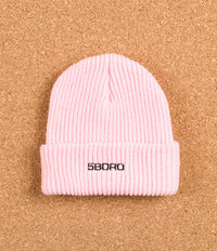5Boro Logo Beanie - Pink