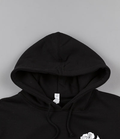 5Boro Rose Hooded Sweatshirt - Black