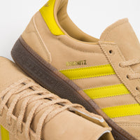 Adidas Busenitz Vintage Shoes - Golden Beige / Impact Yellow / Gum5 thumbnail