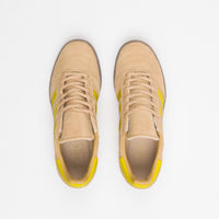 Adidas Busenitz Vintage Shoes - Golden Beige / Impact Yellow / Gum5 thumbnail