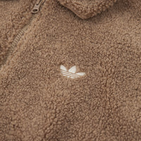 Adidas Fleece Track Jacket - Cardboard / Mineral Green / Alumina thumbnail