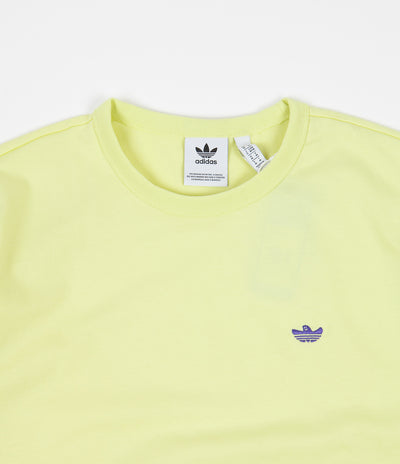 Adidas Shmoo Logo T-Shirt - Yellow Tint / Purple