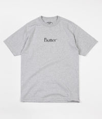 Butter Goods Classic Logo T-Shirt - Heather Grey