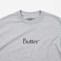 Butter Goods Classic Logo T-Shirt - Heather Grey thumbnail