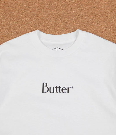 Butter Goods Classic Logo T-Shirt - White