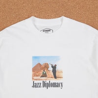Butter Goods Jazz Diplomacy T-Shirt - White thumbnail
