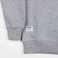 Butter Goods Mountain 1/4 Zip Jacket- Heather / Teal thumbnail