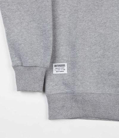 Butter Goods Mountain 1/4 Zip Jacket- Heather / Teal